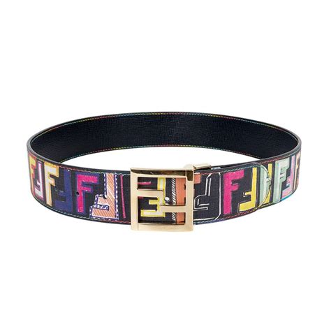 fake multicolor fendi belt|fendi belt size chart.